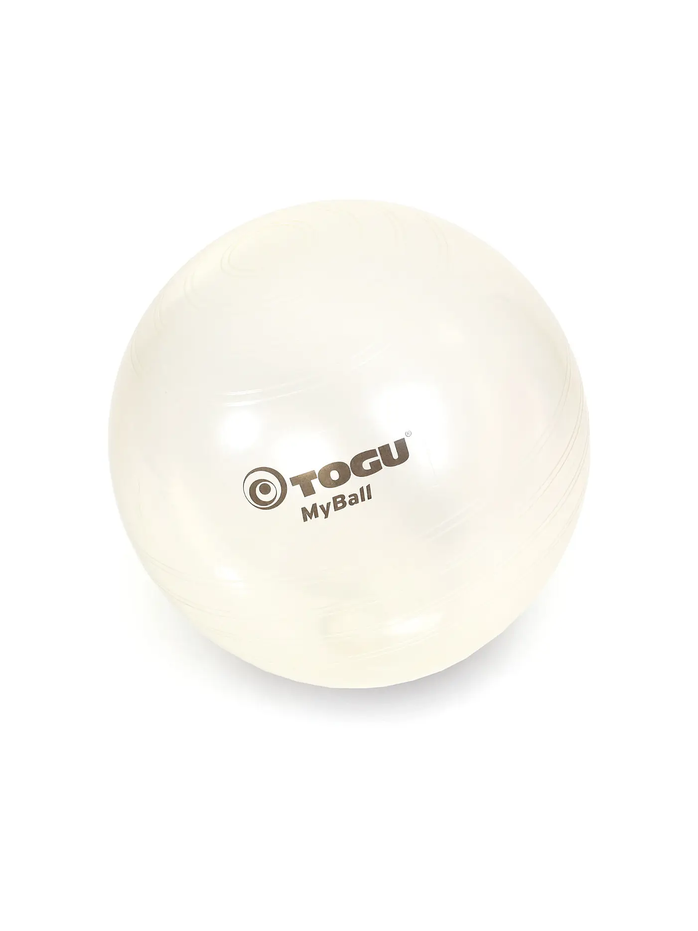 TOGU | Gymnastikball MyBall 55cm | weiss